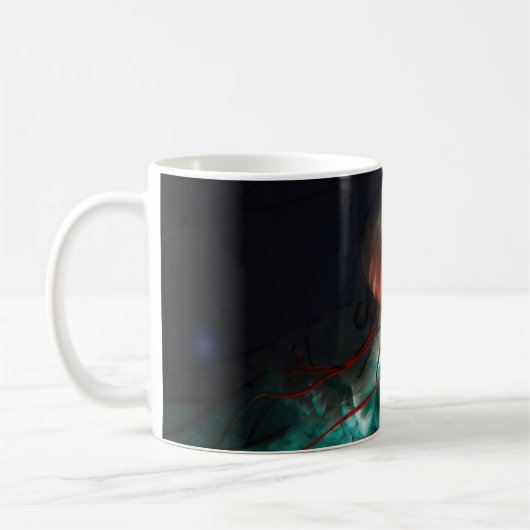 MUG POISSON BROWN ET VERT (Gauche)