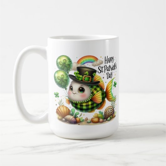 Mug Poisson Chanceux - Saint-Patrick (Gauche)
