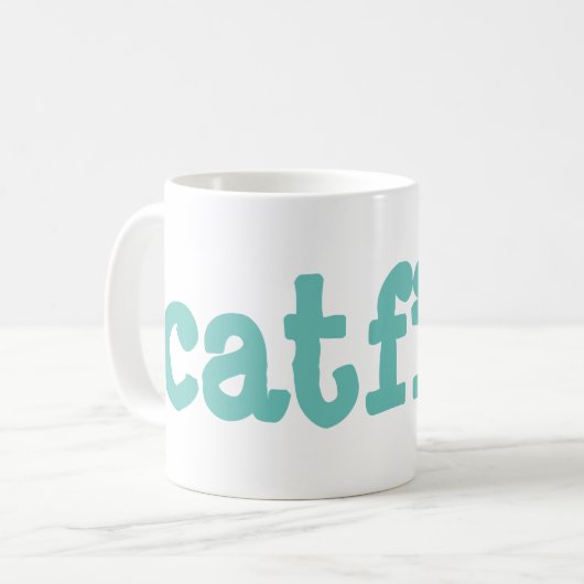 Mug poisson-chat (Devant gauche)