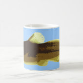 Mug Poisson-chat de Madtom sur le bleu (Centre)