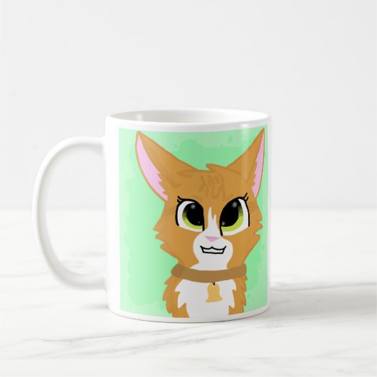 Mug Poisson-chat le chat (Gauche)
