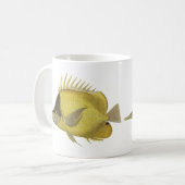 Mug Poisson Chelmon Longirostris Tropical Jaune, Poiss (Devant gauche)