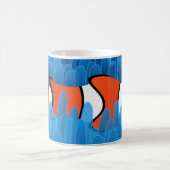 Mug Poisson clown mignon et belle anémone bleu vert (Centre)