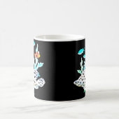 Mug Poisson clown panthère eau de mer Tropical Aqua (Centre)