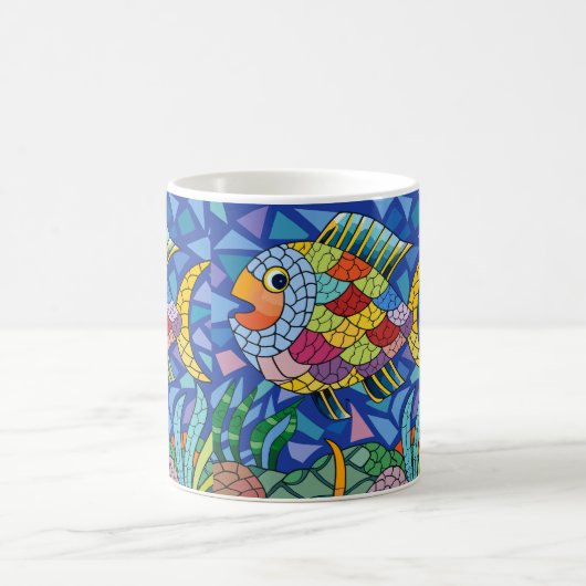 Mug poisson coloré (Centre)
