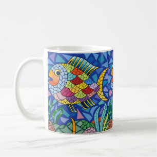 Mug poisson coloré