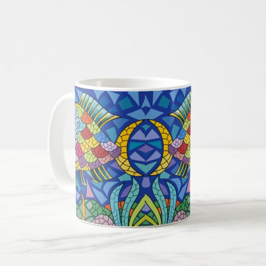 Mug poisson coloré (Devant gauche)