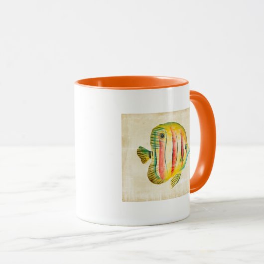 Mug Poisson coloré (Devant droit)