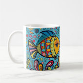 Mug Poisson coloré dans le récif (Gauche)