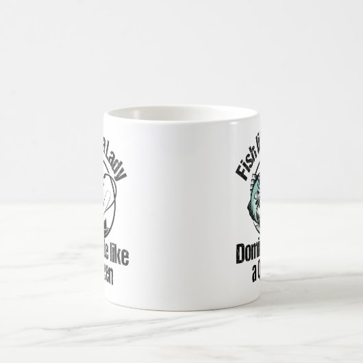 Mug Poisson comme une dame, dominer comme une reine.w (Centre)