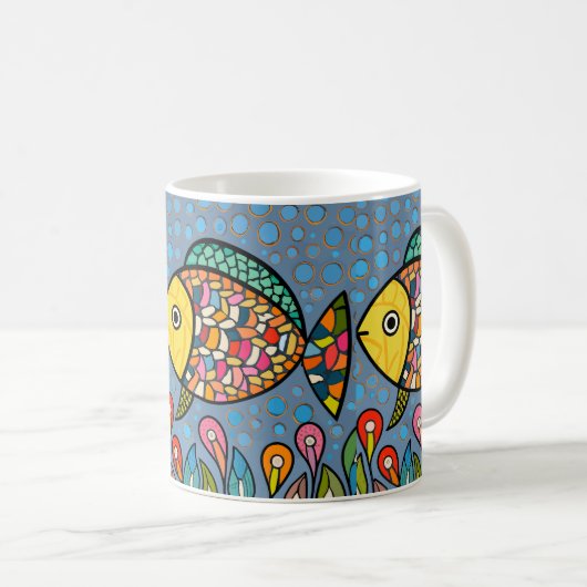 Mug poisson coupé (Devant droit)