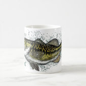 Mug Poisson de basse russe personnalisé (Centre)