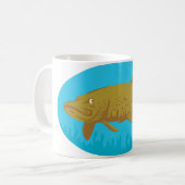Mug Poisson de brochet (Devant gauche)