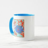 Mug Poisson de couleur pop (Devant gauche)