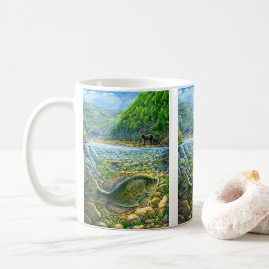 Mug Poisson de montagne (Avec donut)