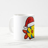Mug Poisson de Noël (Devant gauche)