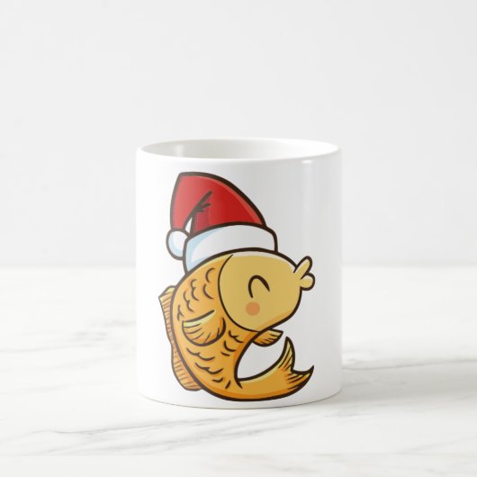 Mug Poisson de Noël (Centre)