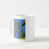 Mug Poisson de plumes (Devant gauche)