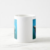 Mug Poisson de requin Océan tropical Destin Cadeaux (Centre)