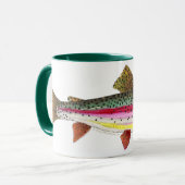Mug Poisson de truite arc-en-ciel (Devant gauche)