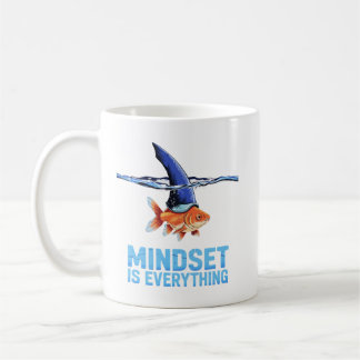 Mug "Poisson d'or à menton de requin - Motivation insp