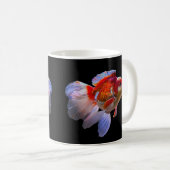 Mug Poisson d'or avec Arrière - plan noir (Devant droit)