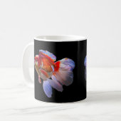 Mug Poisson d'or avec Arrière - plan noir (Devant gauche)