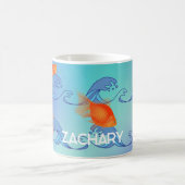 Mug Poisson D'Or Avec Votre Nom (Centre)