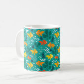 Mug Poisson d'or dans l'aquarium (Devant gauche)