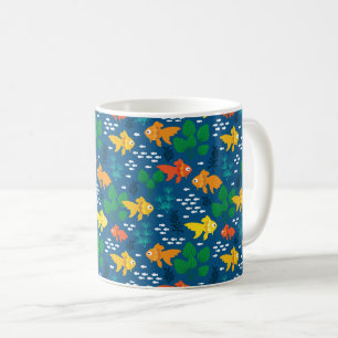 Mug Poisson d'or dans l'aquarium