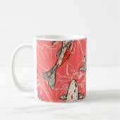 Mug Poisson Et Floral (Gauche)