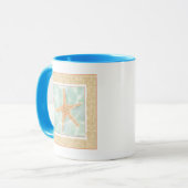 Mug Poisson étoilé dans l'eau (Devant gauche)