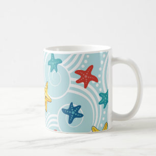 Mug Poisson étoilé dans l'océan Tourbillonnant