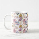 Mug Poisson-étoile personnalisé Coquille bleu violet r (Gauche)