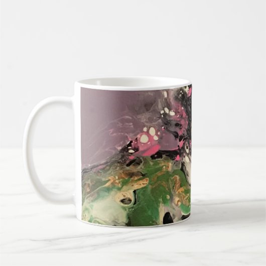 Mug Poisson Fry Acryilc Pour Peinture En Toile (Gauche)