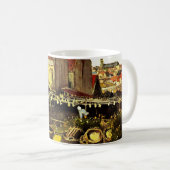 Mug Poisson Grange de séchage par Vincent van Gogh (Devant droit)