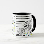 Mug Poisson. Horoscope. (Devant droit)