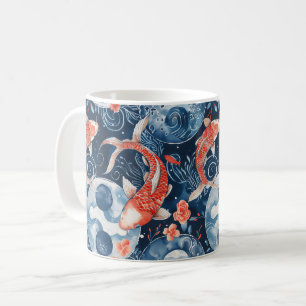 Mug Poisson japonais dans l'aquarelle