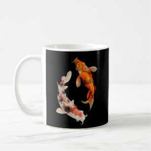 Mug Poisson japonais Koi Nishikigoi Yin Yang Carp