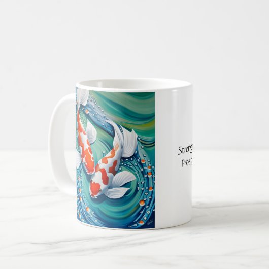 Mug Poisson koi (Devant gauche)
