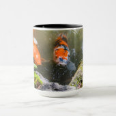 Mug Poisson Koi dans un étang (Centre)