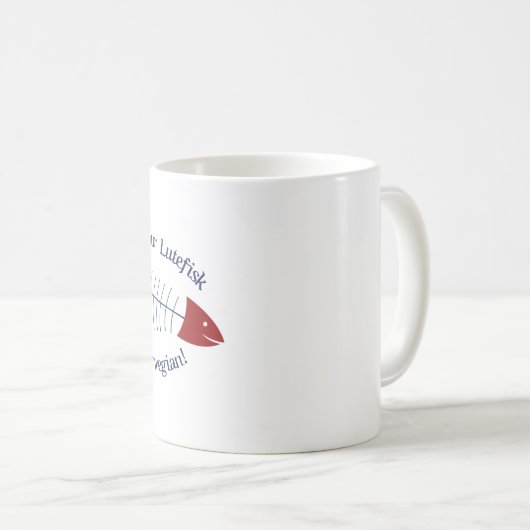 Mug Poisson Lutefisk (Devant droit)