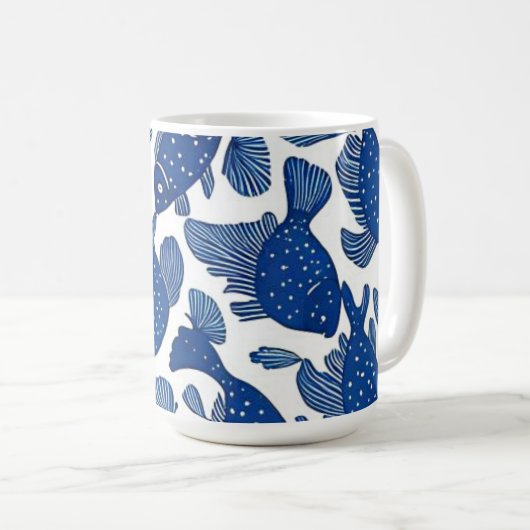 Mug Poisson marin (Devant droit)