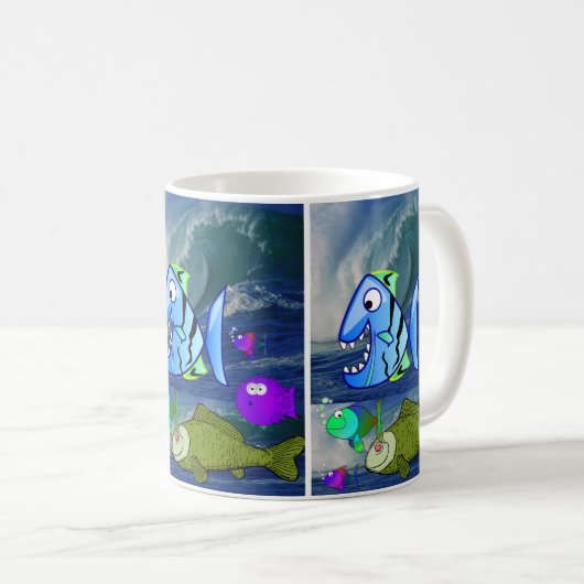 Mug poisson-muqueuse (Devant droit)