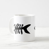 Mug poisson noir (Devant gauche)
