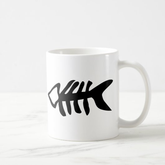 Mug poisson noir (Droite)