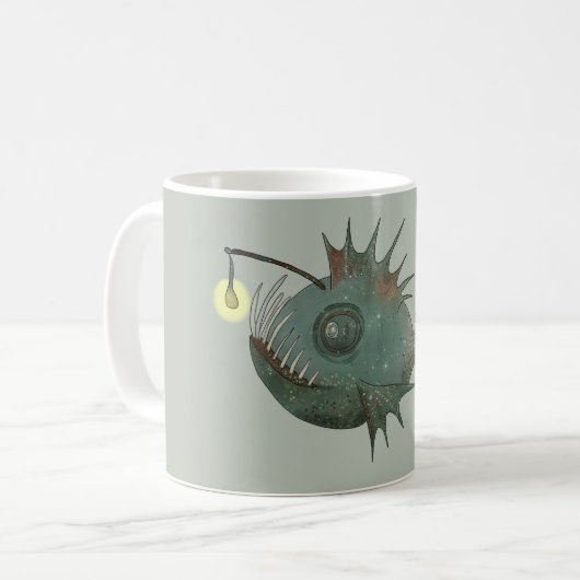 Mug Poisson-pêcheur (Devant gauche)