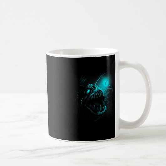 Mug Poisson Pêcheur Créatures de la Mer Profonde Poiss (Droite)