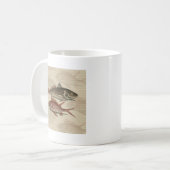 Mug Poisson Perche rouge Art pêcheur (Devant gauche)