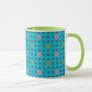Mug Poisson Pois coloré dans la boue de mer